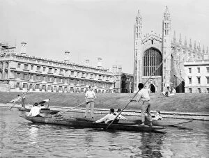 Pole Collection: Punting at Cambridge