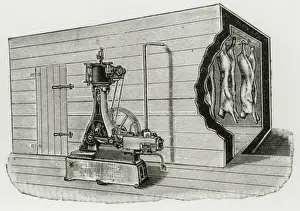 Puplett patent ammonia compressor