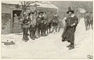 Puritan Christmas 1621