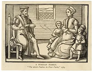 Puritan Family, 1563