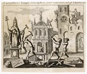 Puritans Prints: Puritan Image Breaking