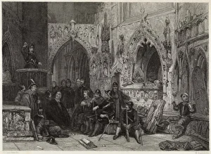 Puritan Soldier Preaches