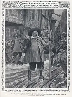 Crier Prints: Puritan Town Crier