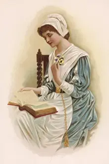 Reads Prints: Puritan Woman