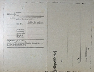 Images Dated 7th May 2009: The Push - German Field Postcard