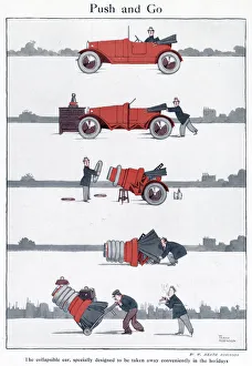 Images Dated 19th November 2019: Push and Go by Heath Robinson