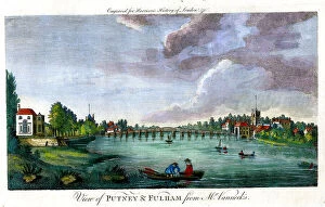 Topographical Collection: Putney and Fulham From Mr Nanneck'S