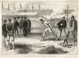 Brompton Prints: Putting the Shot, 1875