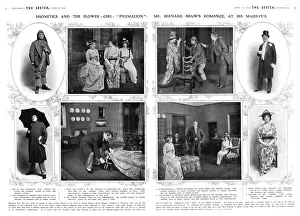 Higgins Collection: Pygmalion - George Bernard Shaws play opens in 1914