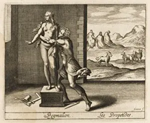 Aphrodite Prints: Pygmalion & Statue