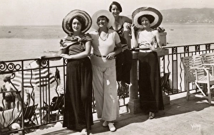 Images Dated 5th January 2016: Pyjamas at Juan les Pins - the French Riviera