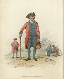 1808 Prints: Pyne - Chelsea Pensioner
