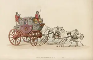 Well Prints: PYNE - MAIL COACH