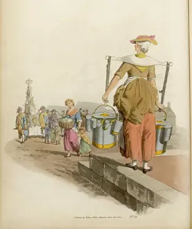 Dawn Prints: Pyne - Milk Woman