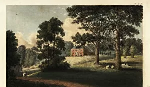 Ackermann Gallery: Pynes House, Exeter, Devon, 1825