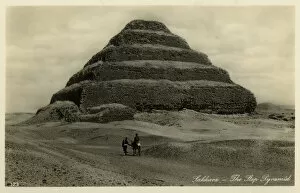 Images Dated 14th December 2015: Pyramid of Djoser - The Step Pyramid - Saqqara, Egypt