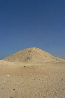 Deserted Prints: Pyramid of Teti. Saqqara. Egypt