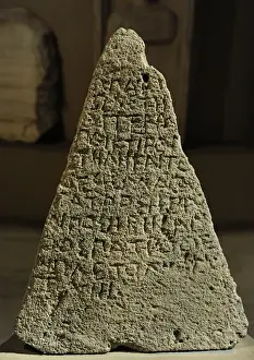 Pyramidal Grave Stele. 5th century BC. From Sinope