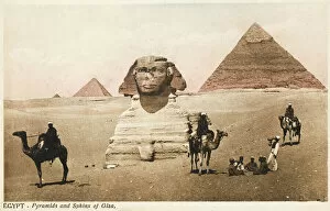 Desert Collection: The Pyramids and Sphinx, Giza, Egypt
