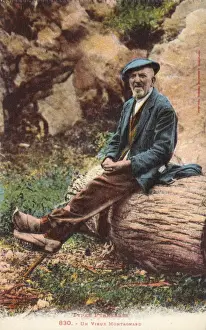 Foot Wear Prints: Pyrenean Mountain Man, France