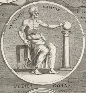 Pythagoras of Samos, ancient Greek philosopher, c.570-495 BC