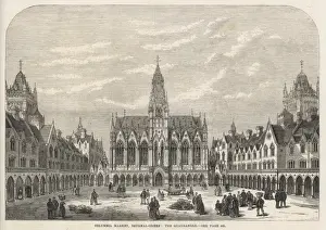 Quadrangle Prints: The Quadrangle of Columbia Market, London