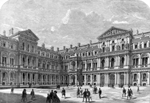 Foreign Collection: The Quadrangle of the Foreign and India Offices, London, 186