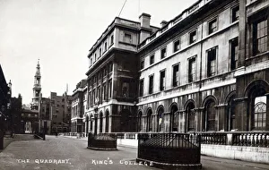 Images Dated 22nd April 2021: The Quadrant - Kings College, London Date: circa 1920
