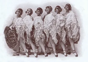 Moulin Prints: Quadrille dancers at the Moulin Rouge