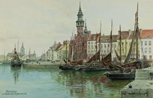 Quai de l'Empereur, Ostend, Belgium