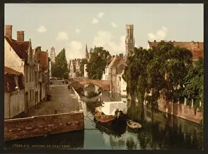 Quai Prints: Quai vert, Bruges, Belgium