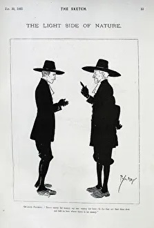 Facing Collection: Quaker caricature by Phil May