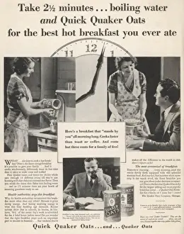 Quaker Oats Ad 1931