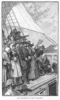 Sail Prints: Quakers Sail to New Wrld