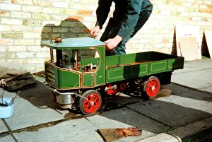 1995 Prints: Two and three quarter scale model Clayton Steam Wagon