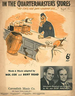 Harvey Collection: In The Quartermaster's Stores