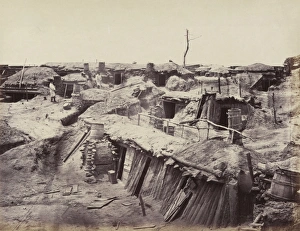 Quarters of men in Fort Sedgwick Generally known as Fort Hel Quarters of men in Fort Sedgwick Generally known as Fort Hel