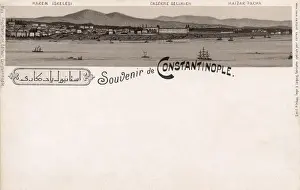 Selimiye Prints: Quay at Harem, Selimiye Barracks, Istanbul, Turkey