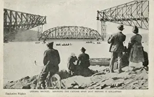 Longest Prints: Quebec Bridge, Canada - Centre section prior to collapse