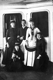 Yacht Collection: Queen Alexandra and children