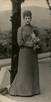 Chin Prints: Queen Alexandra with Japanese Chin