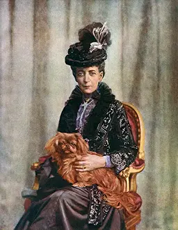 Widow Prints: Queen Alexandra, Queen Mother, at Sandringham