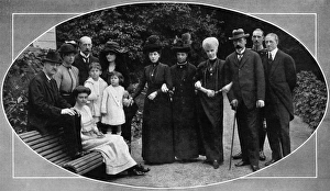 Queen Alexandra and her relatives at Bernstorff Castle Queen Alexandra and her relatives at Bernstorff Castle