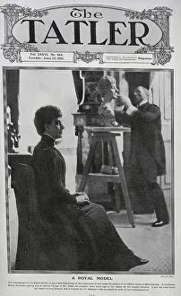Informal Prints: Queen Alexandra, sitting for George Wade