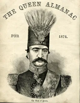 Almanac Gallery: The Queen Almanac -- The Shah of Persia