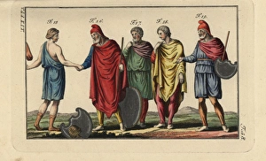 Amazons Gallery: Queen of the Amazons, King Priamus, and Phrygian