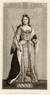 1702 Prints: Queen Anne / Bourne