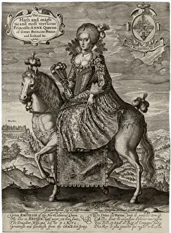 Neckline Prints: Queen Anne of Denmark