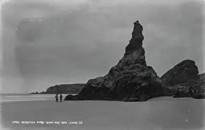 Bess Prints: Queen Bess Rock at Bedruthan Steps