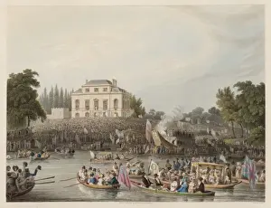 Backed Prints: Queen Caroline Popular